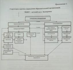 Структура и органы управления образовательной организацией.
МДОУ детский сад с.Звонаревка